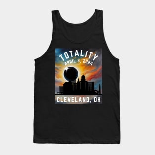 Eclipse April 8 2024 Cleveland Ohio Tank Top